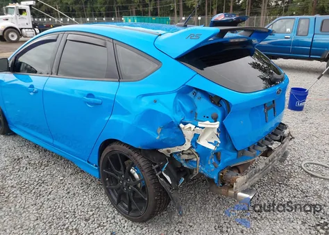 2017 Ford Focus Rs from USA, damaged, VIN WF0DP3TH4H4122619